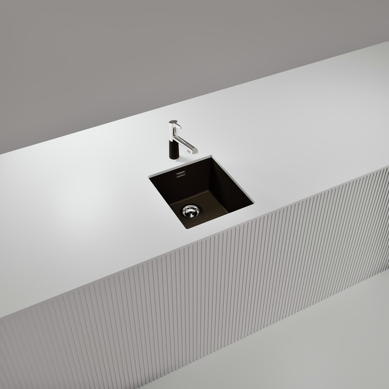 Dřez FORMHAUS D-100LS NERO